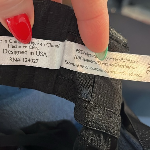 Curve Necessities Bodysuit NWT Fashion Sequin Embroidered Convertible Size 2X - Picture 10 of 10